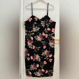 SHEIN Pink Spaghetti Strap Slip Dress for Cocktail